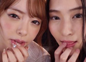 美乳オッパイ&極上ボディのお姉さんに密着挟まれ~逆セクハラ痴漢の神シチュに…ドSな囁きで強要される連続射精に悶絶必至♡