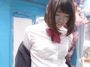 （JK✕ナンパ）数分前は女子校生だった美少女にブルセラ懇願～ロリフェチ歓喜の生着替に興奮で…どさくさ問答無用の即ハメSEX♡
