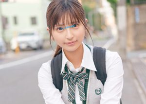 極太ディルドを1cm挿入で1万ゲットのHな企画に未成年の制服美少女JKが挑戦♡膣口ヌルヌル刺激で勝手に発情～巨根即ハメお漏らし