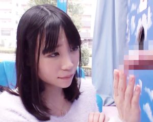 【素人ナンパ】コレ…かな…♡黒髪ロングの清楚なJDが彼のチンポ当て企画に…極太チョイス♡失敗~即ハメNTRでカップル崩壊ギリ