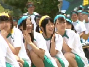 (女子校生×強姦)体育祭でロックオンの黒髪ロング清純JK♡体操着と汗の匂いに興奮の鬼畜な痴漢が白昼堂々の青姦即ハメの凶行